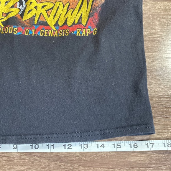 Chris Brown Fabulous The Party Tour T-shirt Size Small Delta Pro Weight - Picture 7 of 8